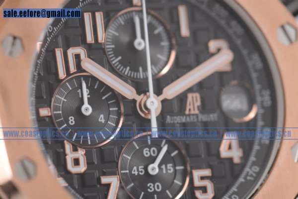 Audemars Piguet Royal Oak Offshore Chrono Best Replica Watch Rose Gold 26170ST.OO.D091CR.01R.BK